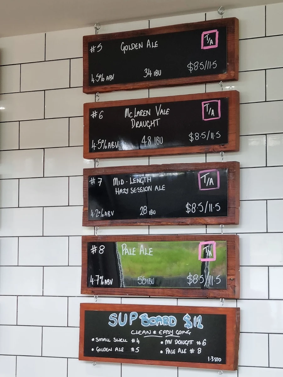 Menu, Swell Brewing Co. Taphouse & Brewery