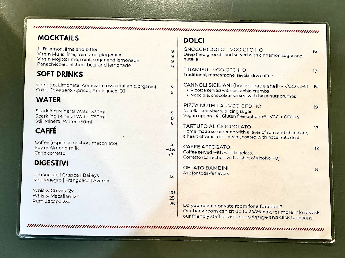 Menu, SHOP225 - Best Pizza in Australia