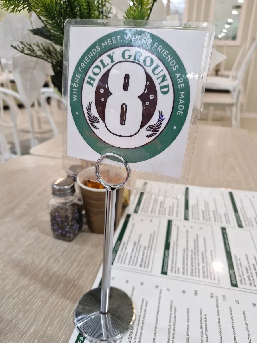 Menu, Holy Ground