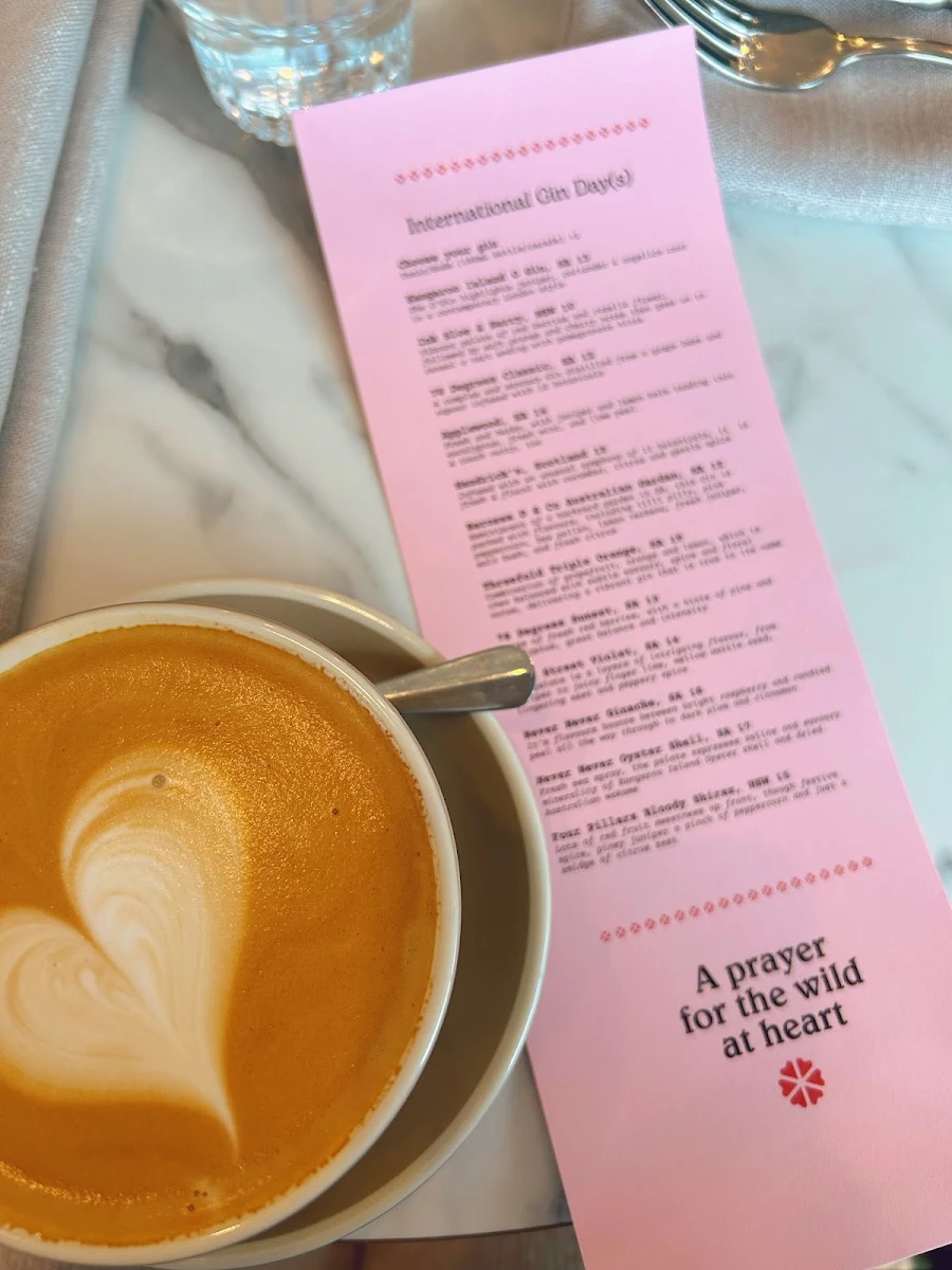 Menu, A Prayer for the Wild at Heart
