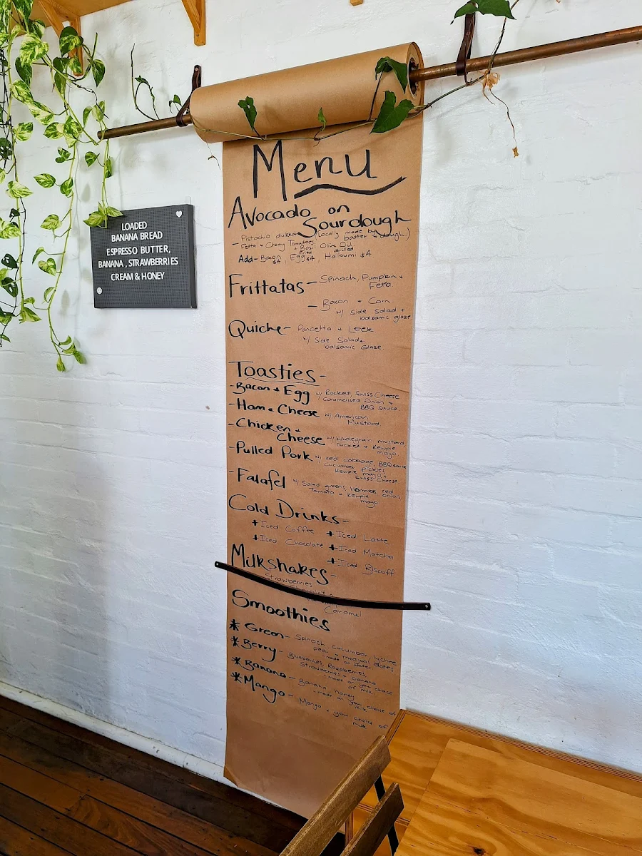 Menu, The Common || Gloucester
