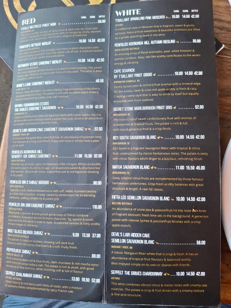 Menu, Taste of north India