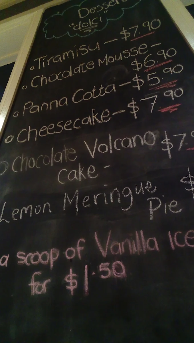 Menu, La Porchetta | Best Italian Restaurant in Ivanhoe
