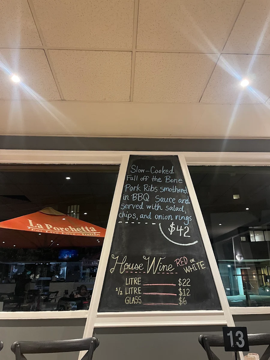 Menu, La Porchetta | Best Italian Restaurant in Ivanhoe