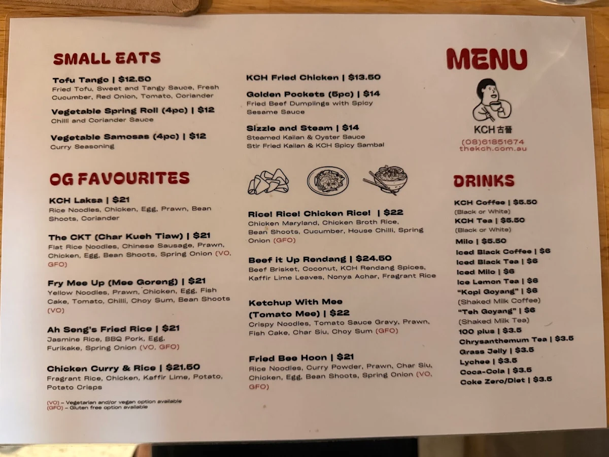 Menu photo 1