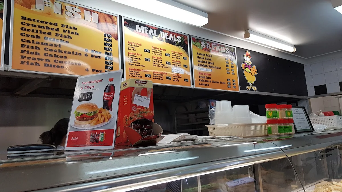 Menu, Hassall Grove Takeaway