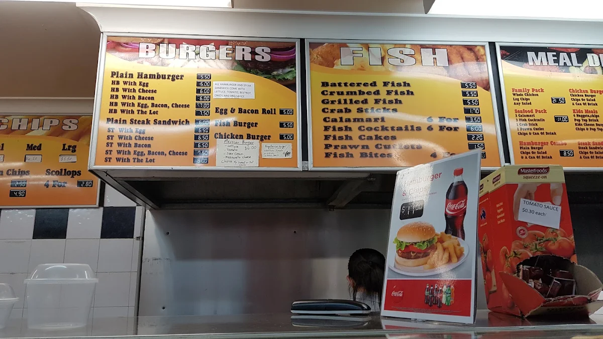 Menu, Hassall Grove Takeaway