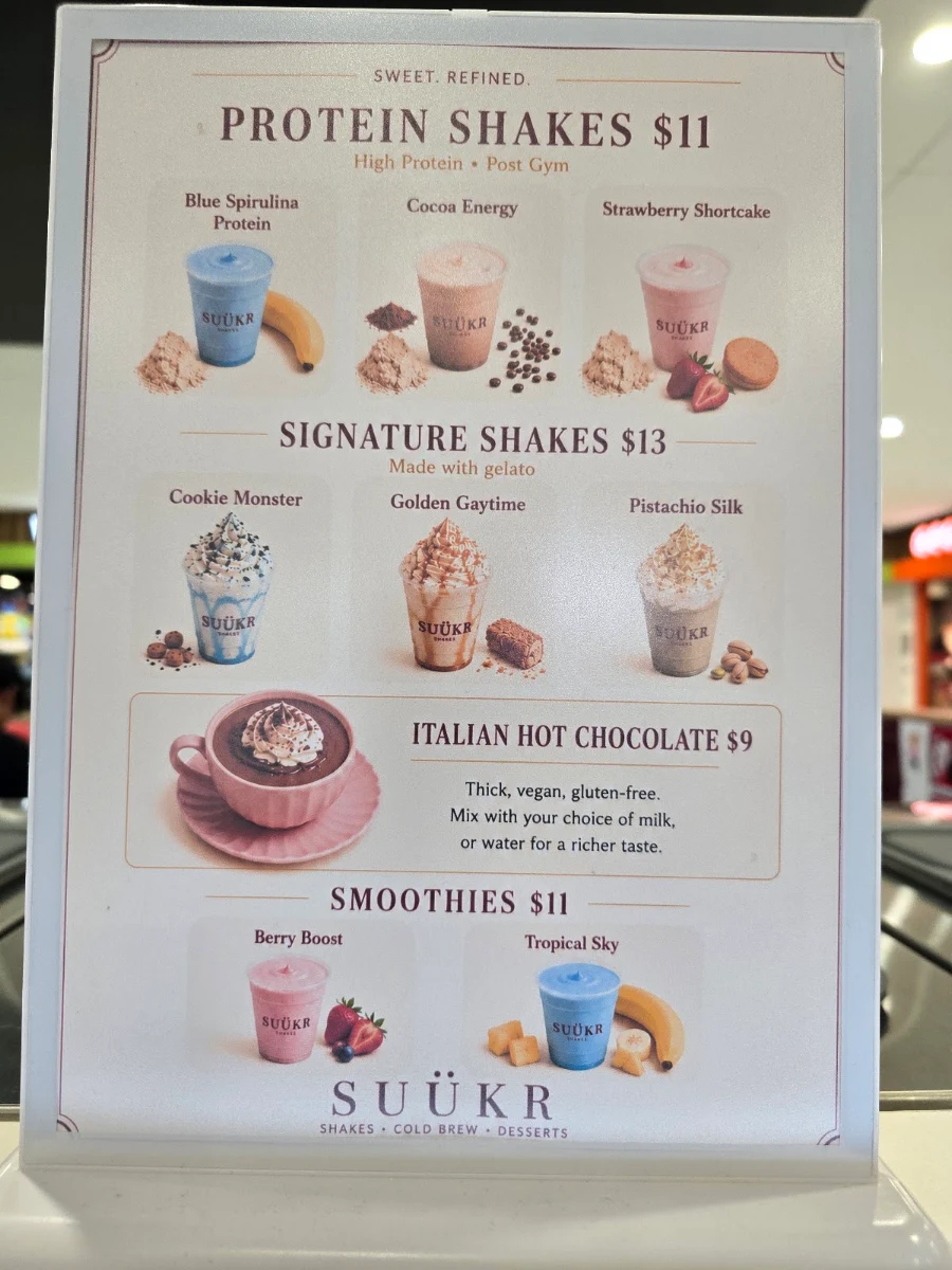 Menu, SUUKR