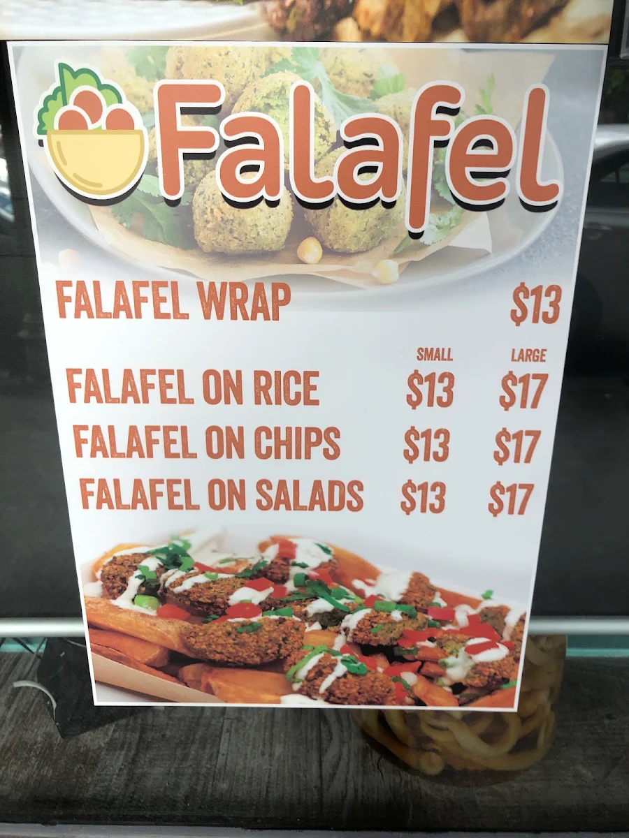 Menu, Likya Turkish Eatery