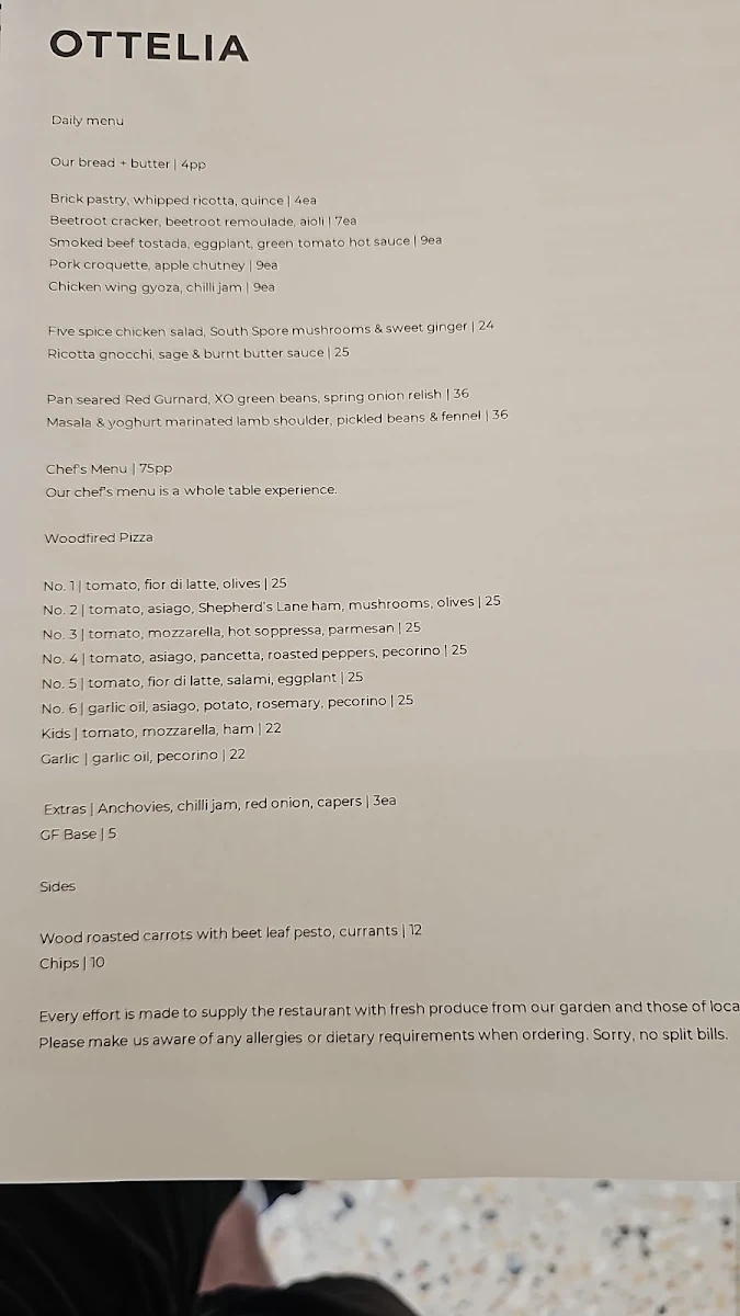 Menu photo 1