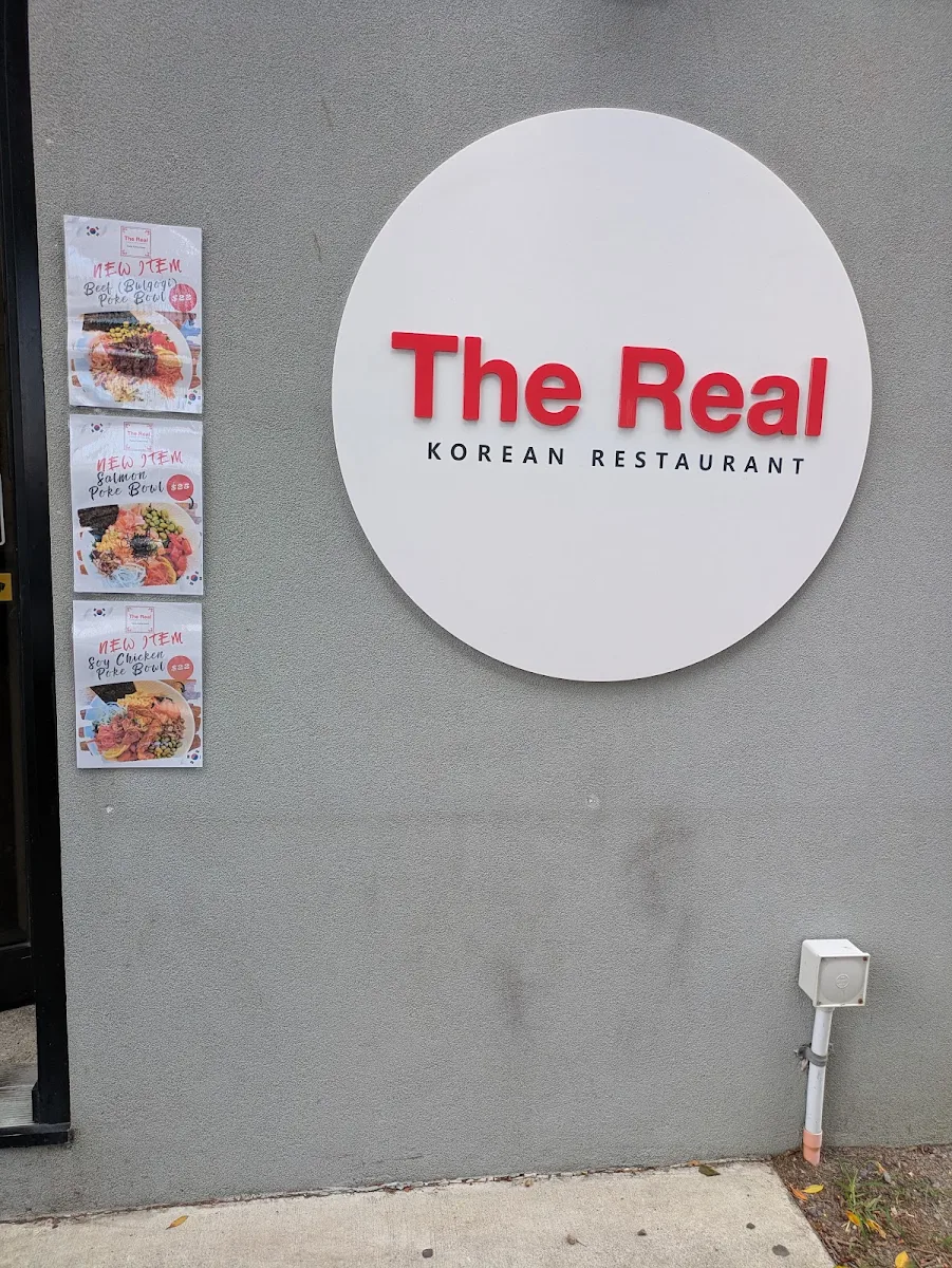 Menu, The Real Korean Restaurant