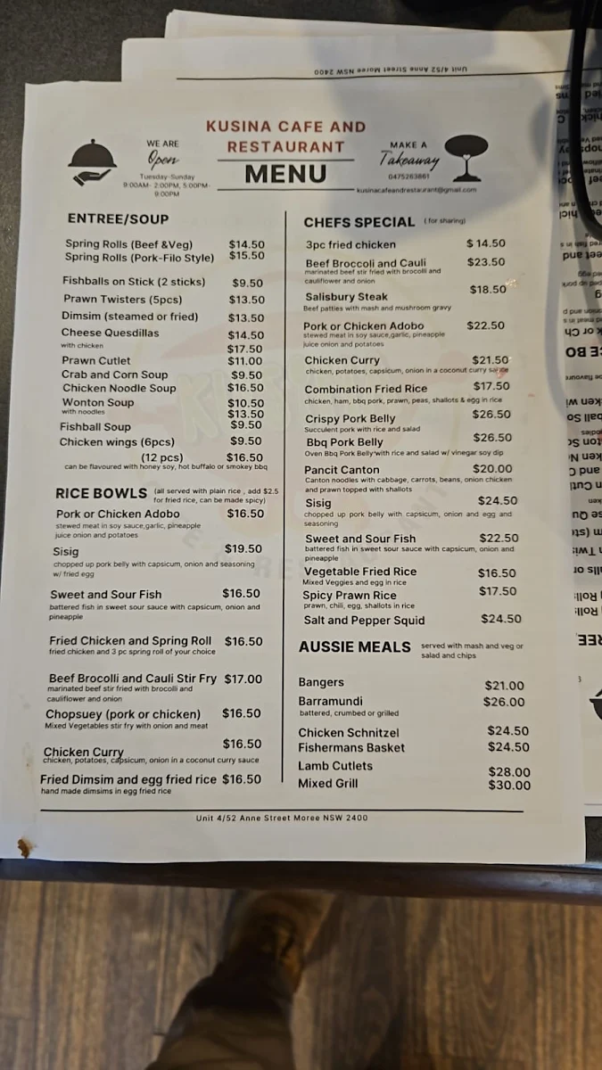 Menu photo 1