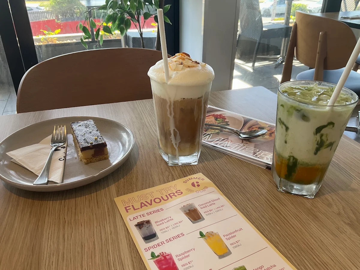 Menu, THE COFFEE CLUB® Aspley