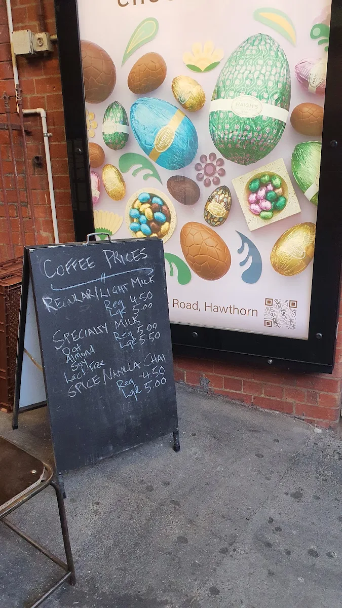 Menu, Zane Coffee The Little Tuckshop
