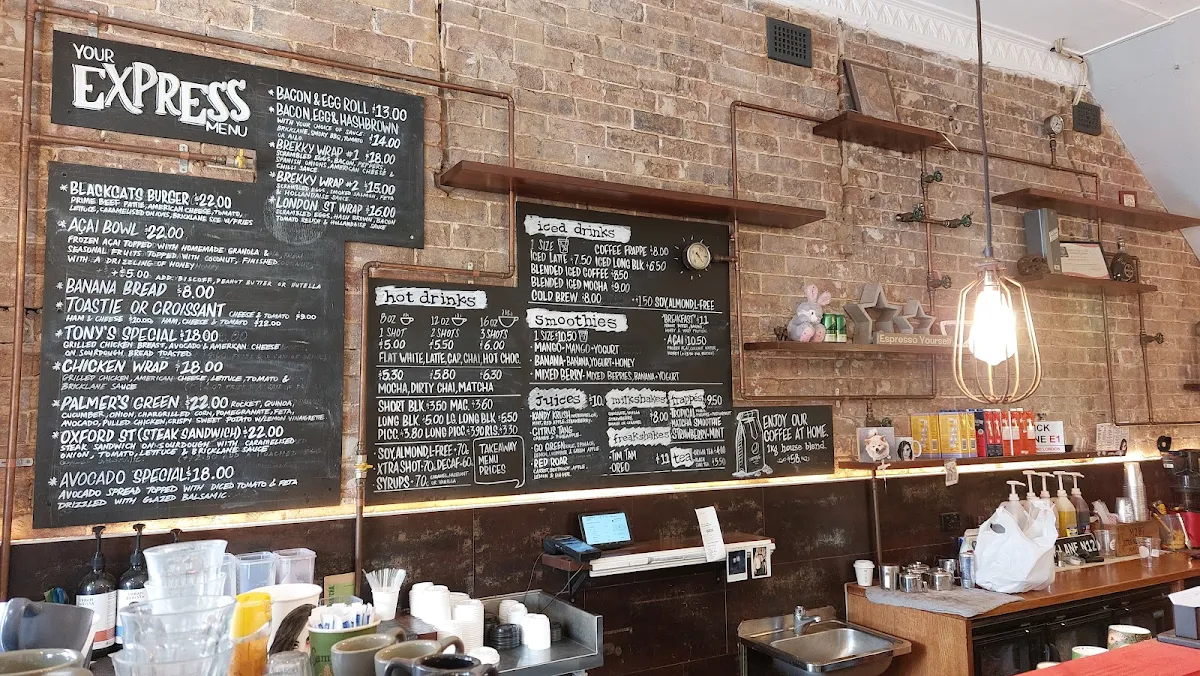 Menu, Bricklane N12