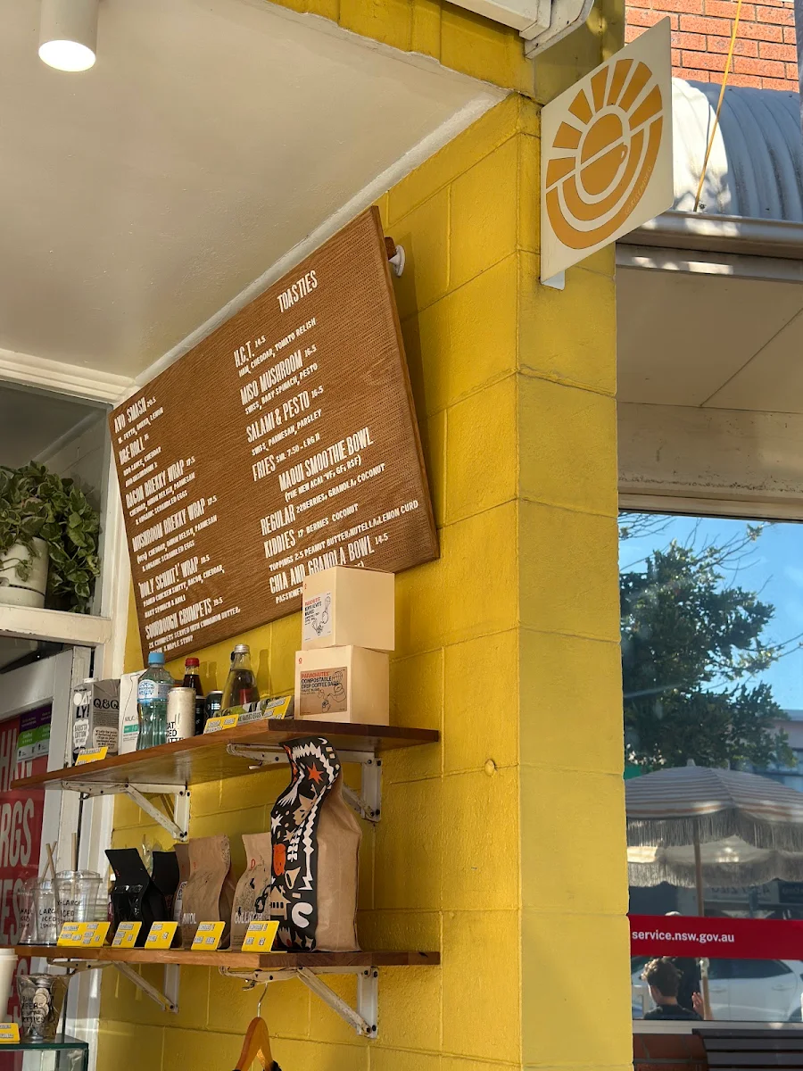 Menu, Rise Mofo