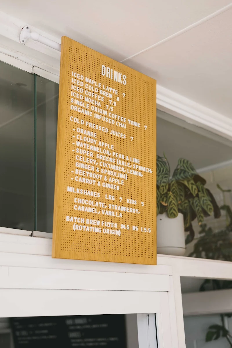 Menu, Rise Mofo