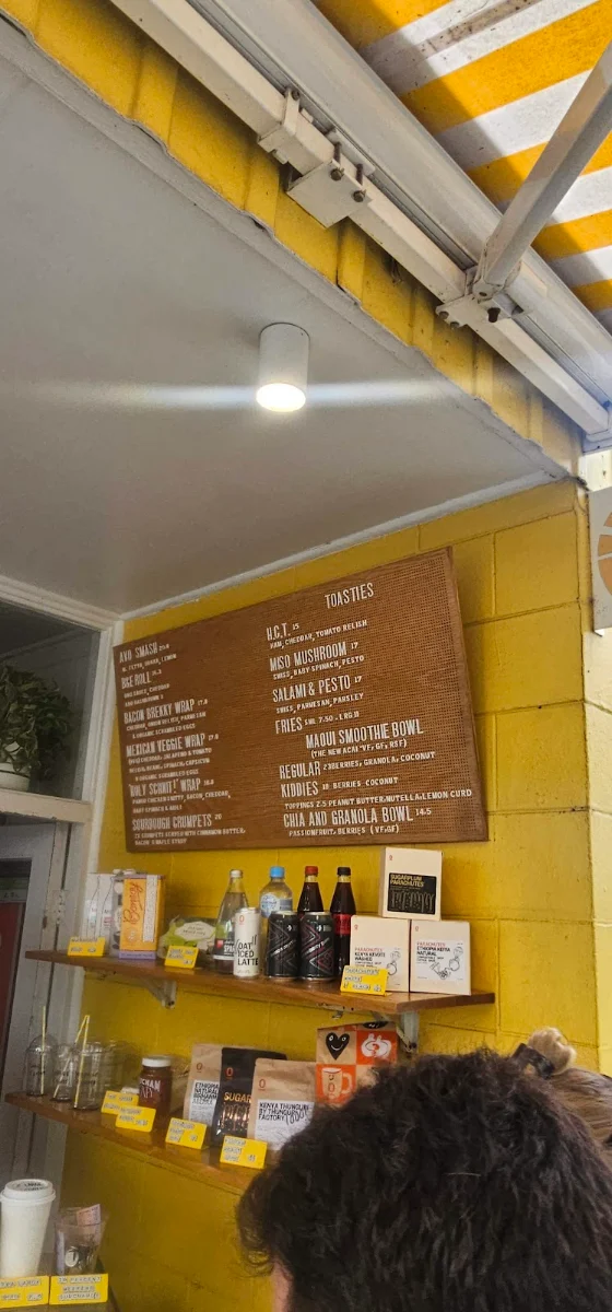 Menu, Rise Mofo