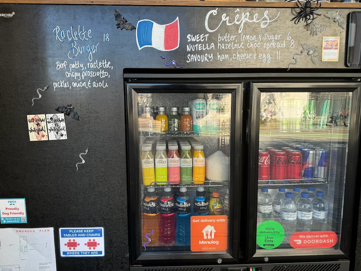Menu, Birichina Cafe