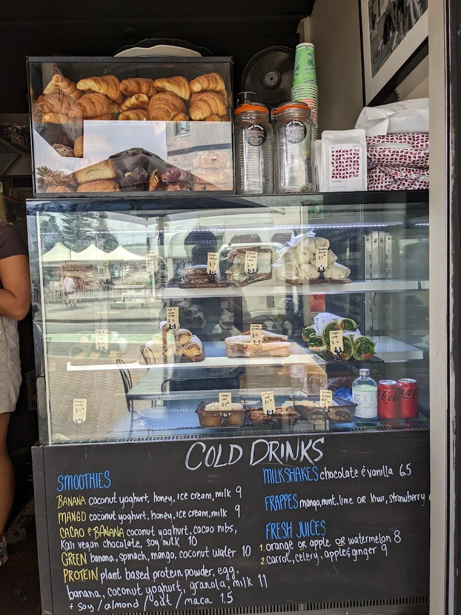Menu, Birichina Cafe