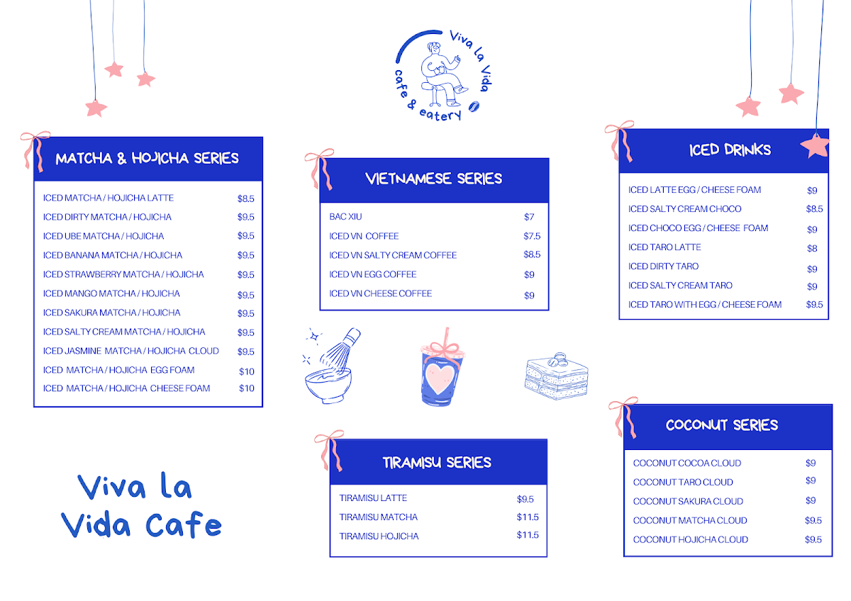 Menu, Viva la Vida