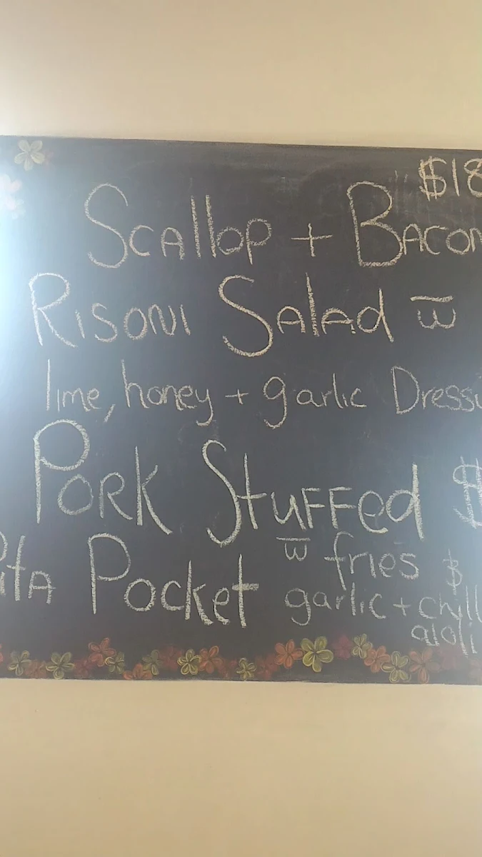 Menu, Yarram Coffee Palace