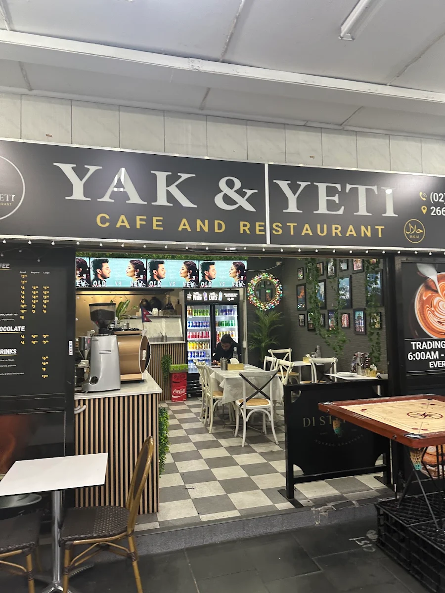 Vibe, Yak & Yeti Cafe and Restaurant