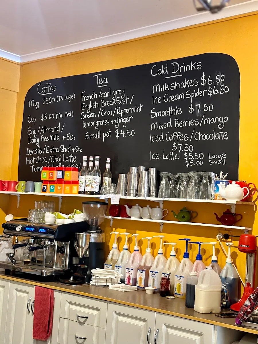 Menu, The Cake Lady Cafe