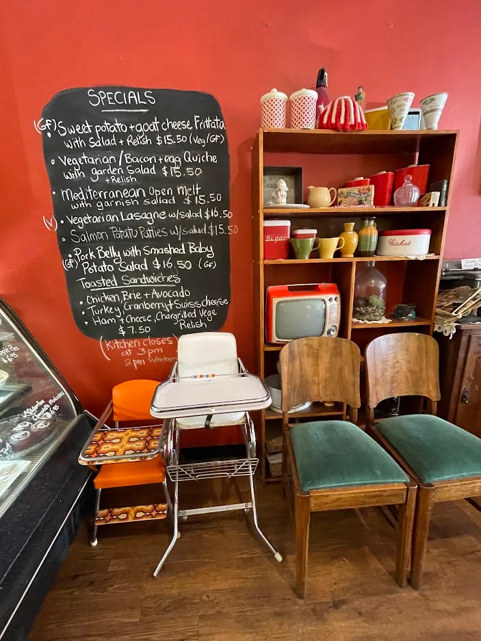 Menu, The Cake Lady Cafe