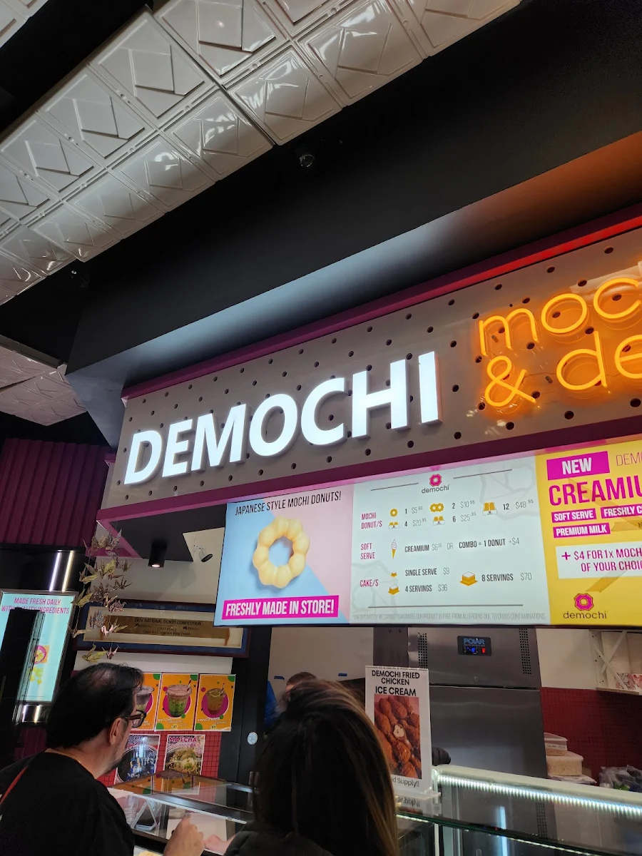 Menu, Demochi Melbourne CBD