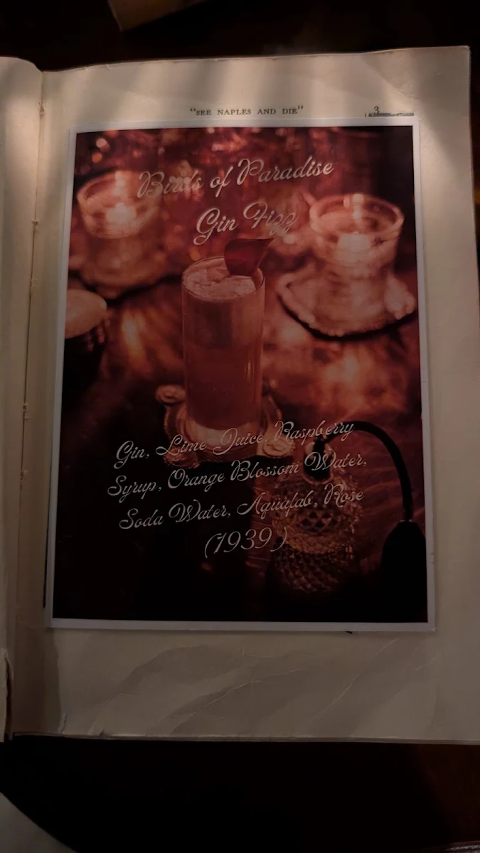 Menu, Mill Place Merchants
