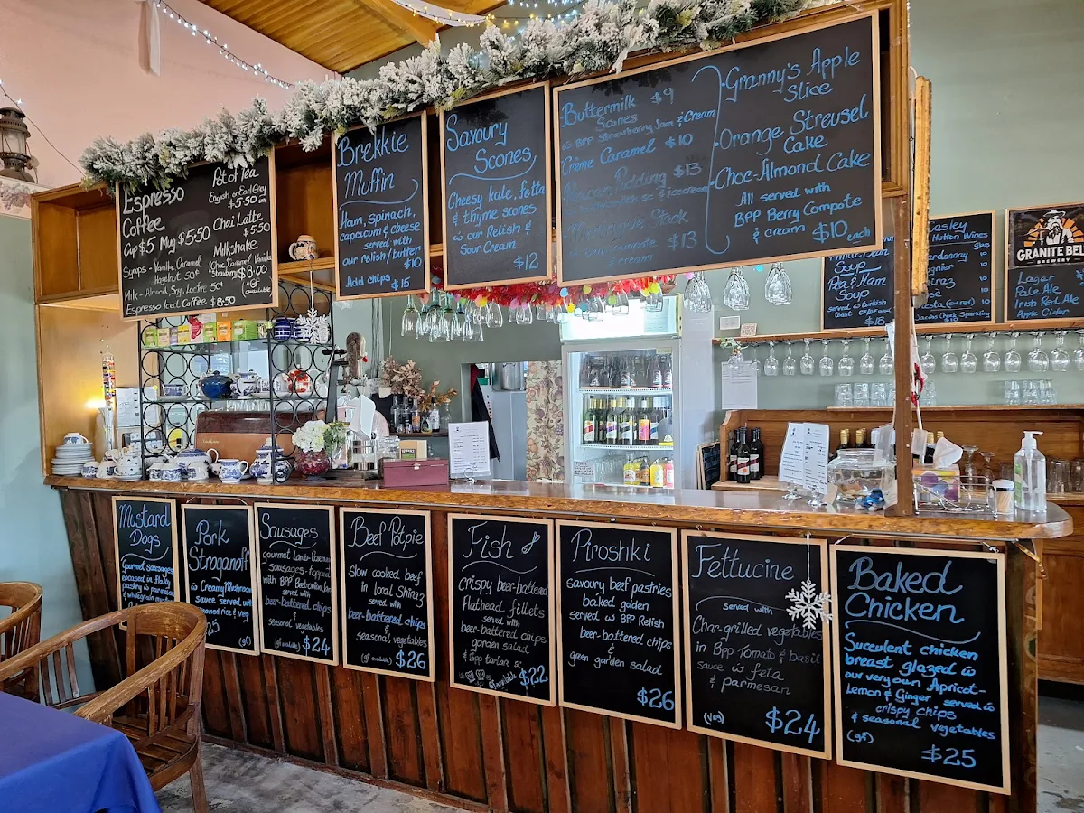 Menu, Blue Pot Pantry & Cafe