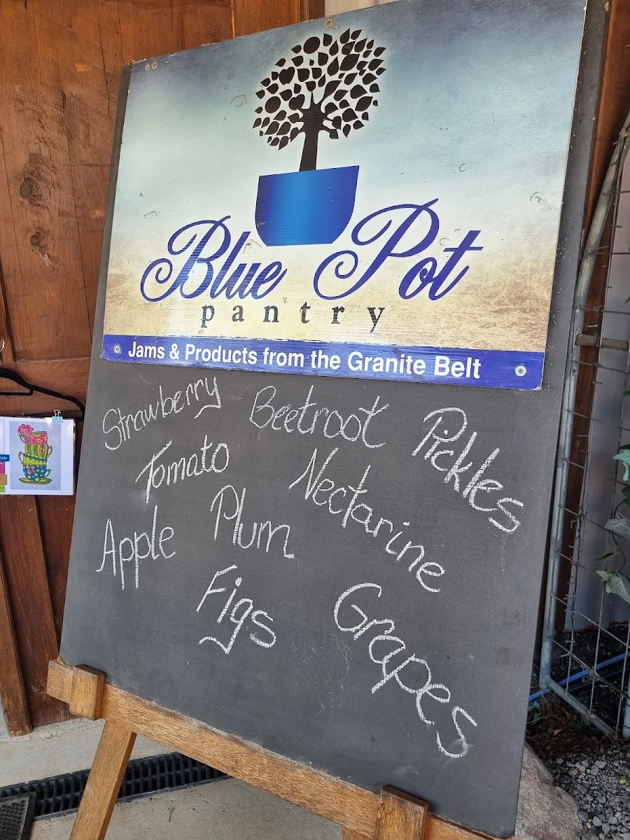 Menu, Blue Pot Pantry & Cafe