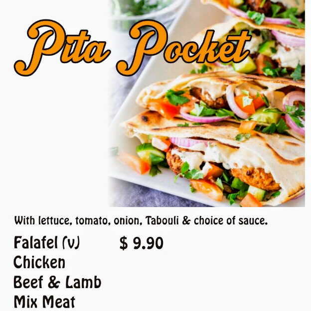 Menu, Clayfield Kebab