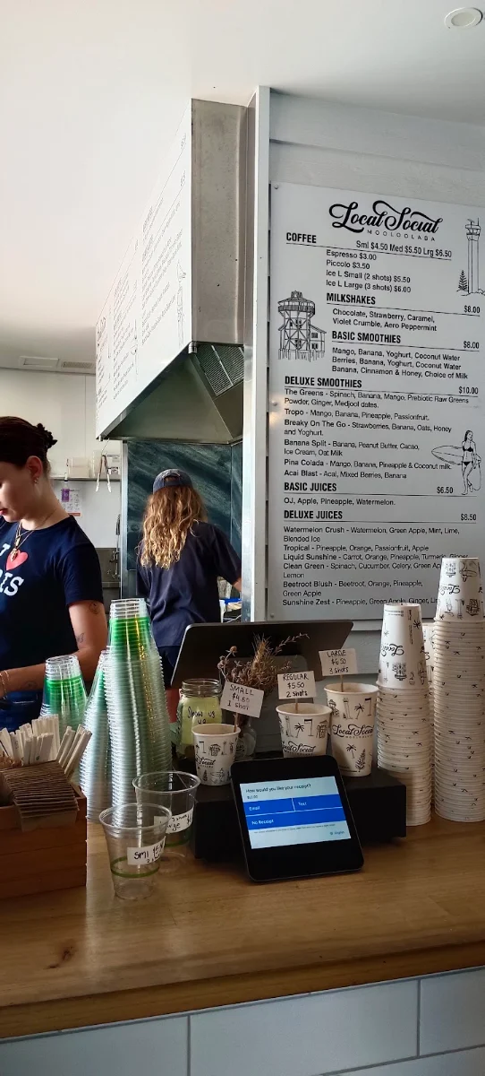 Menu, Local Social Mooloolaba