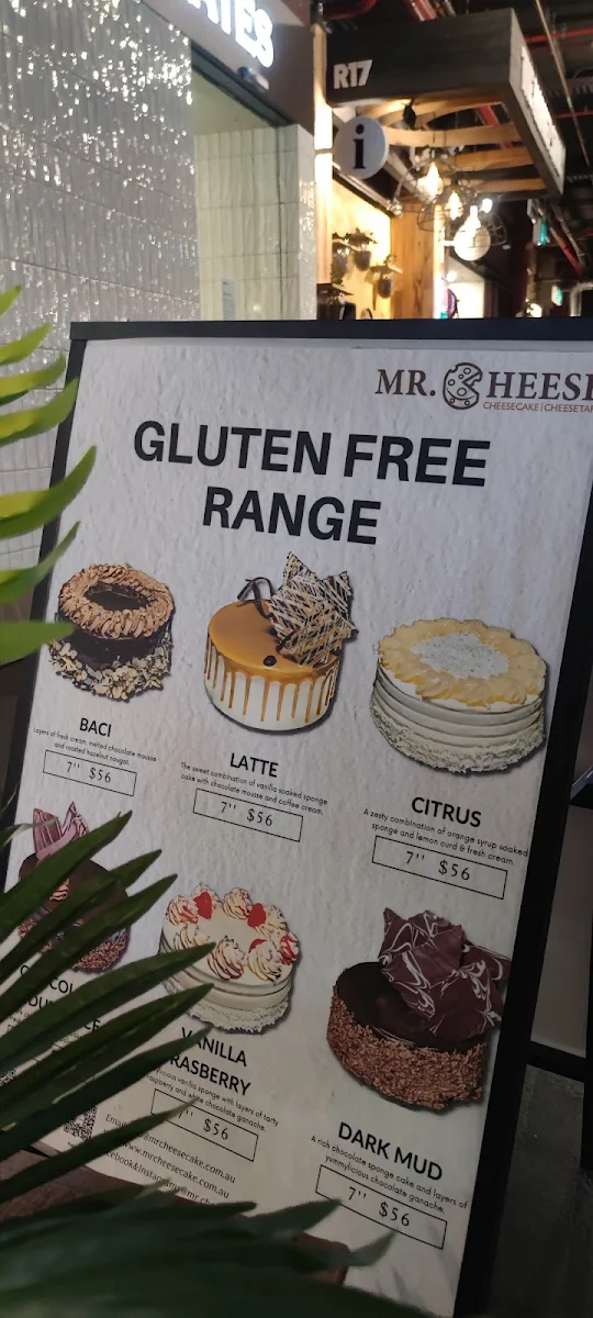 Menu, Mr. Cheese Central Market