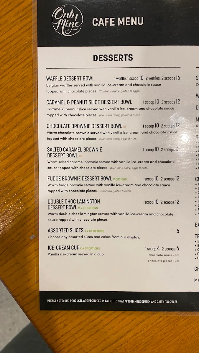Menu, Only Mine / Jala Jala - Olinda