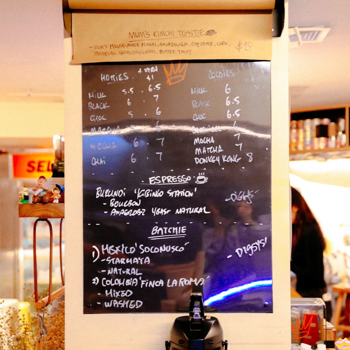 Menu, Diggy Doo's Coffee