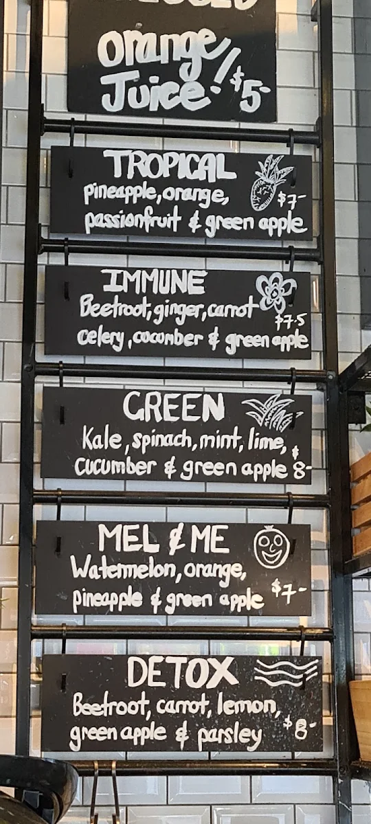 Menu, Mootch & Me