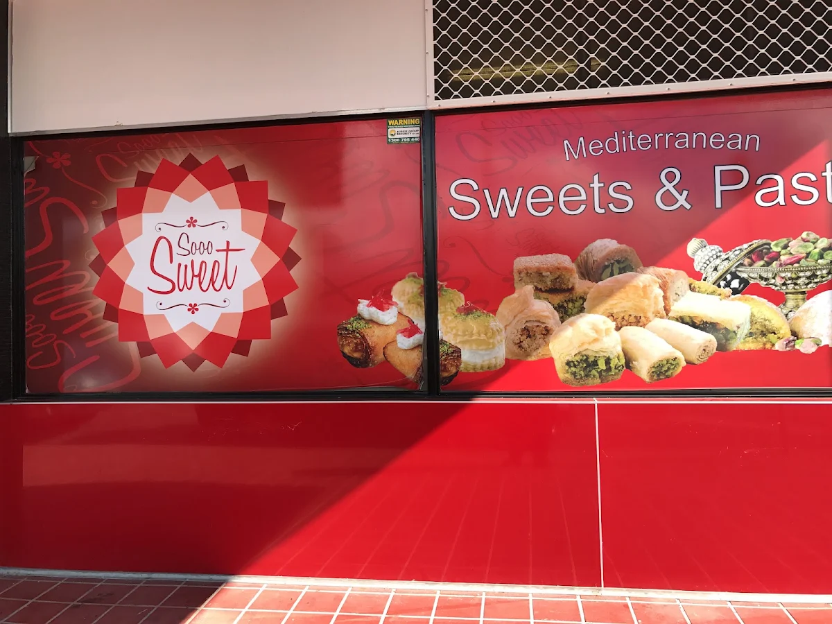 Menu, Sooo Sweet