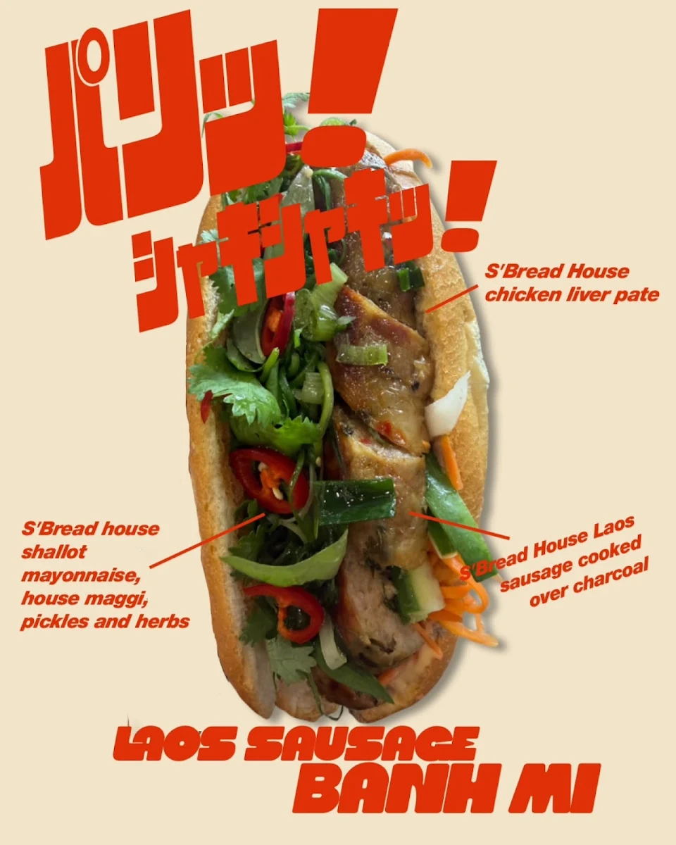 Menu, S'Bread House