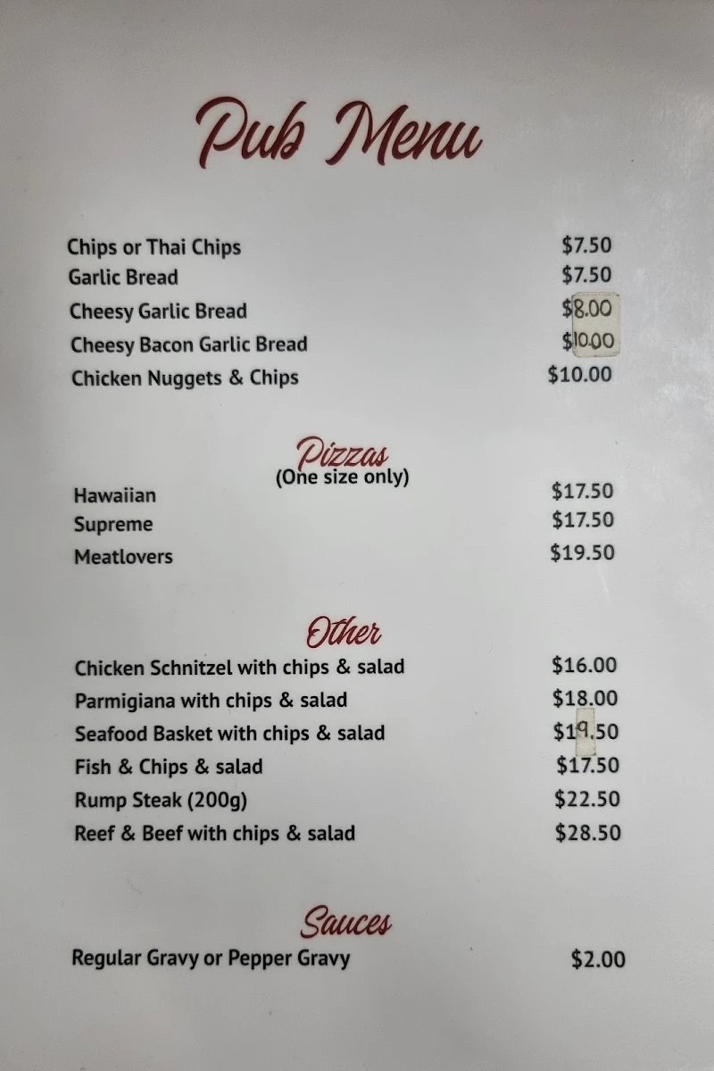 Menu, Mr Ken's Thai And More Cuisine Restaurant