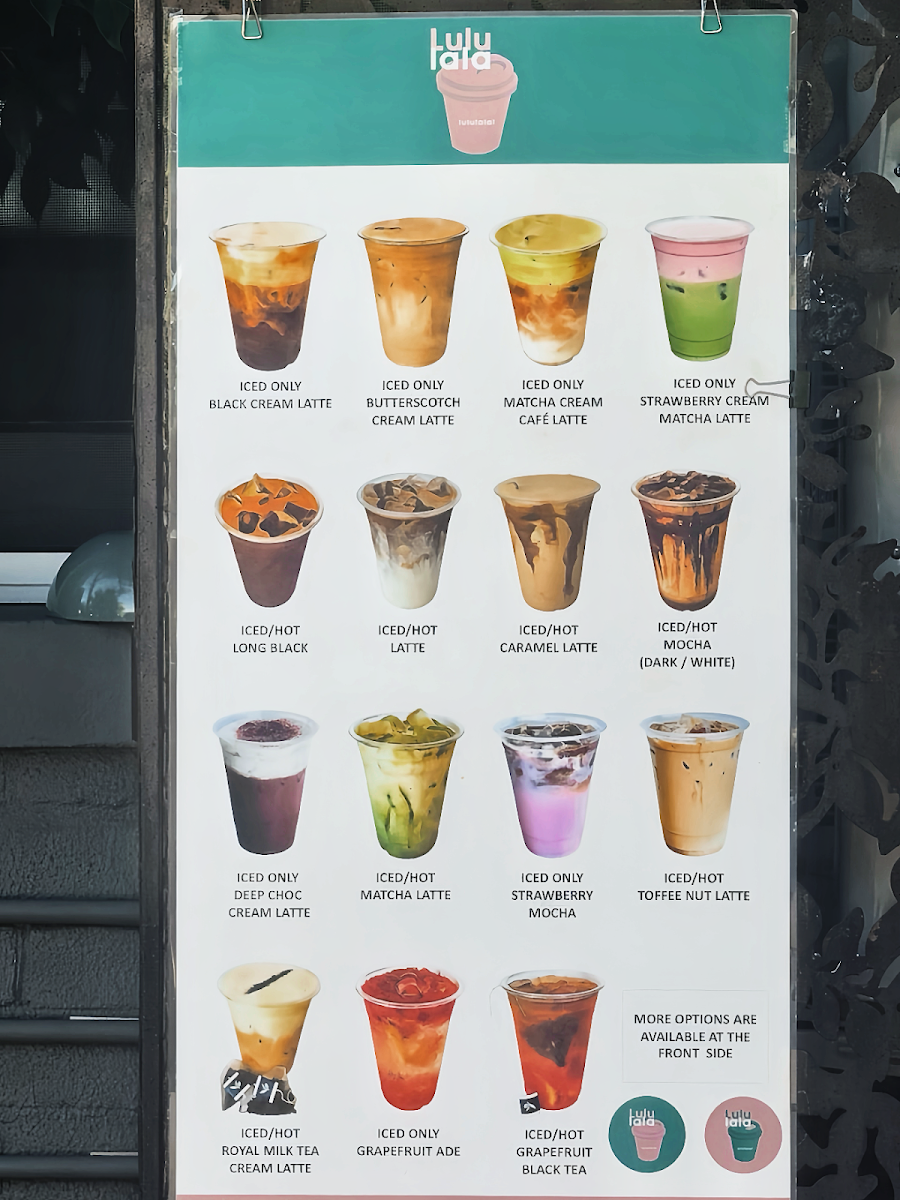 Menu, Lulu Lala