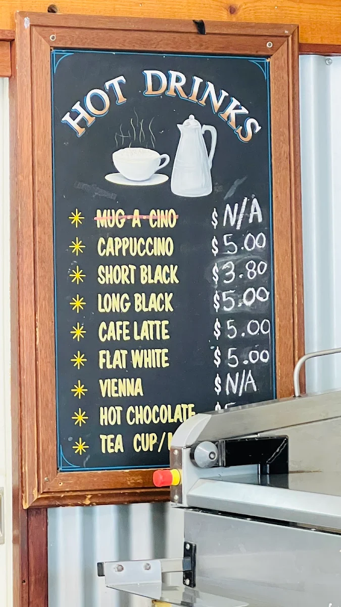 Menu, Old Fernvale Bakery & Cafe