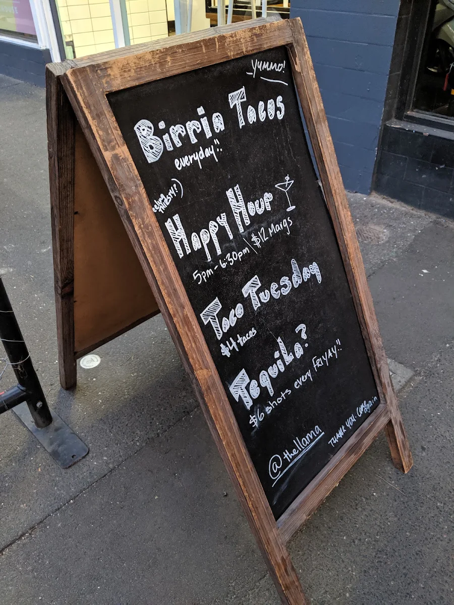 Menu, Juana Taco Windsor