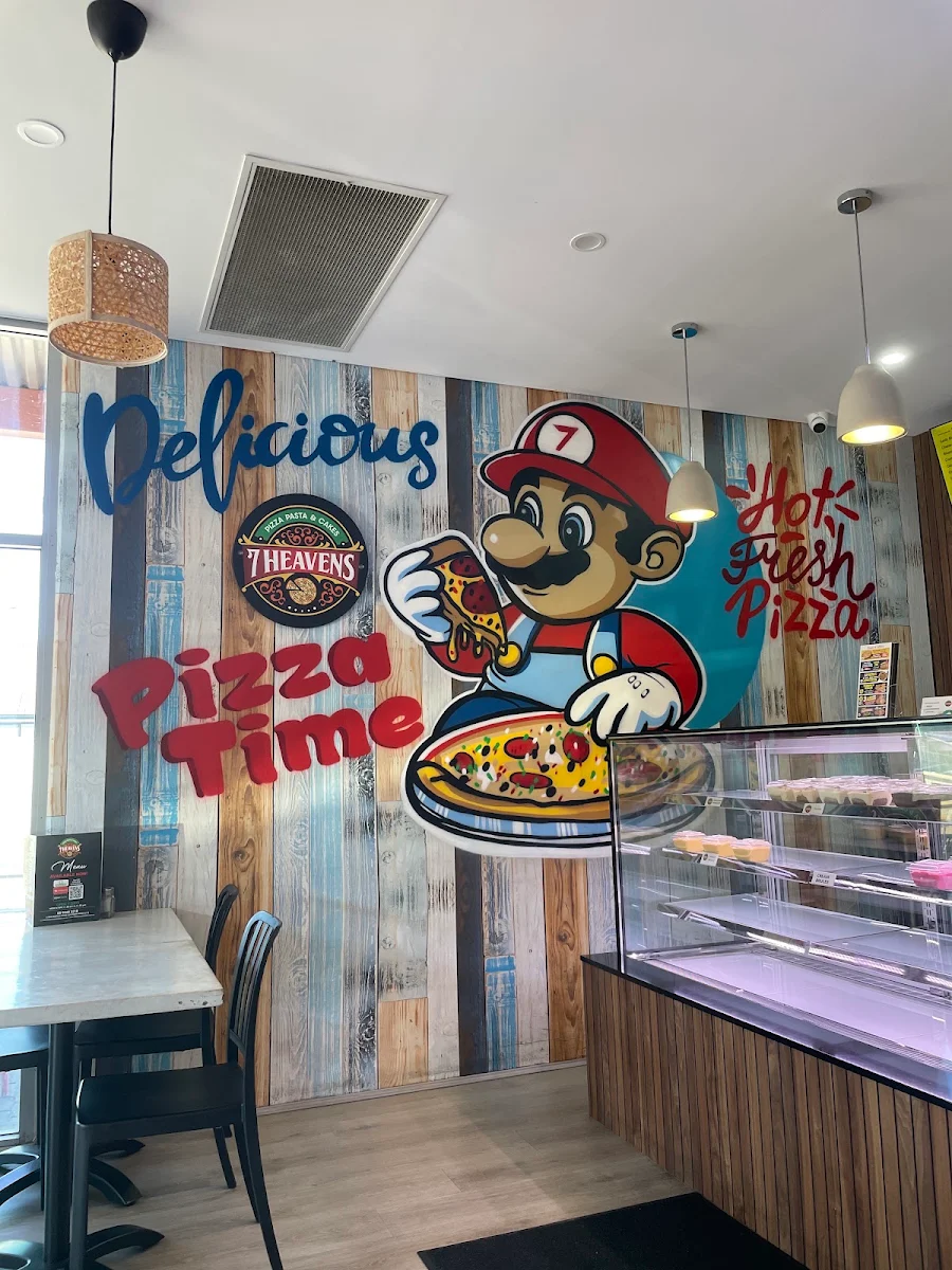 Vibe, 7 Heavens Pizza, Pasta, Cakes