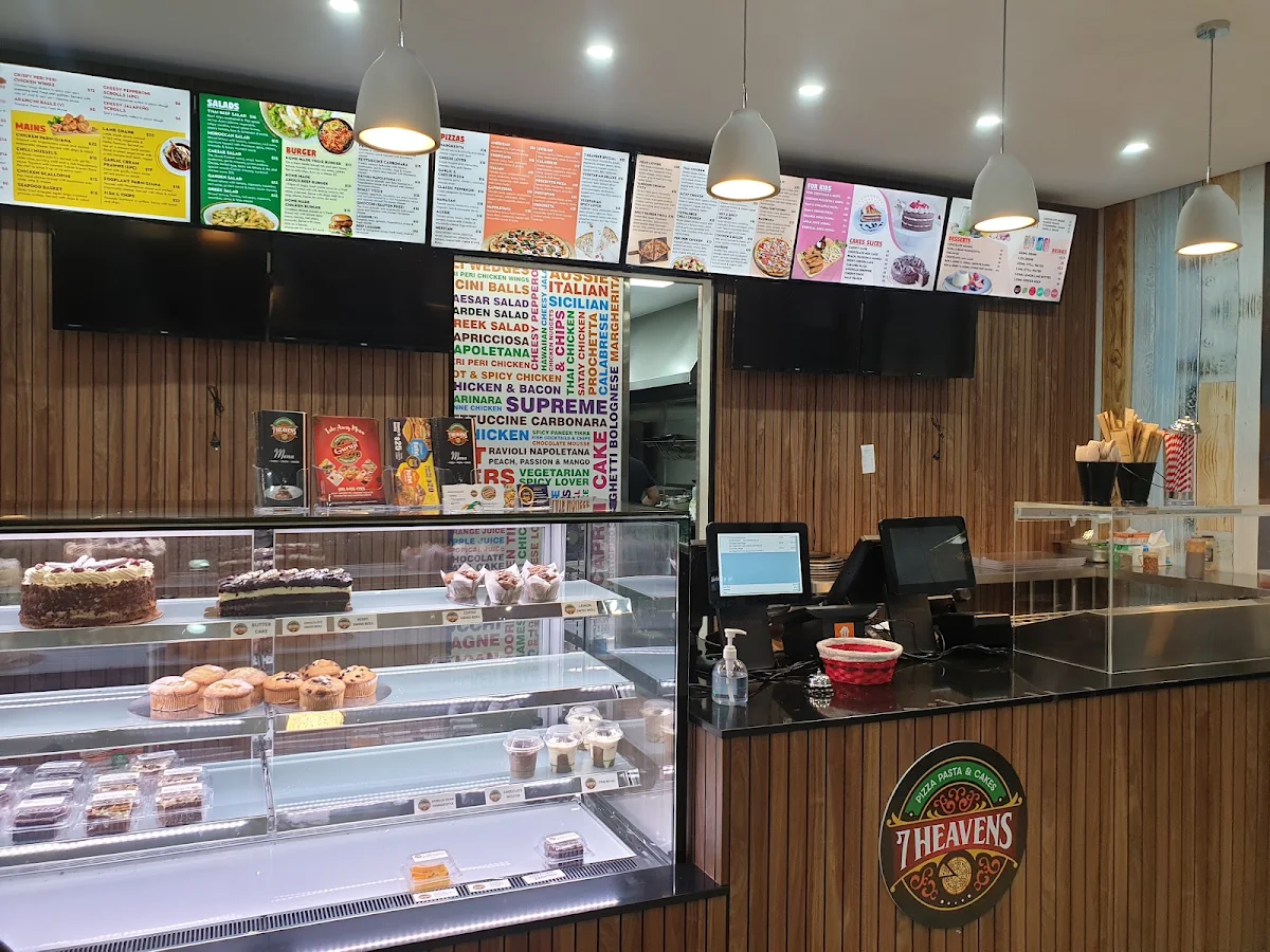 Vibe, 7 Heavens Pizza, Pasta, Cakes