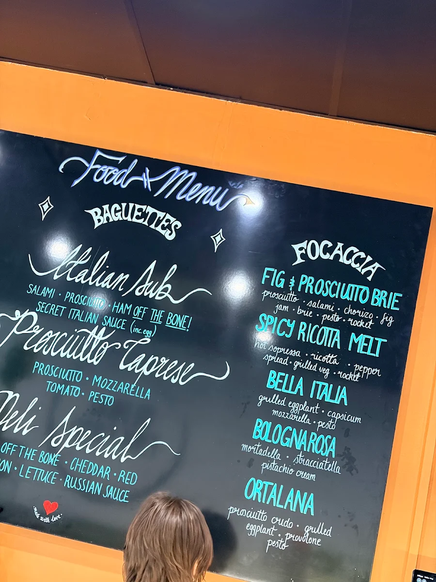Menu, Global Fine Food