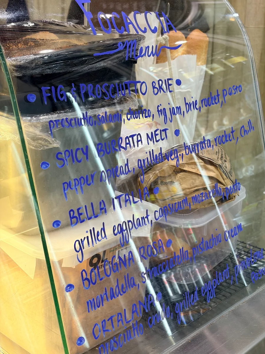 Menu, Global Fine Food
