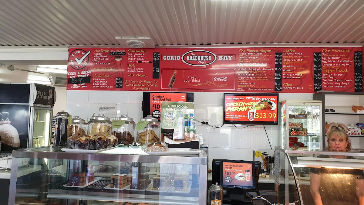 Menu, Corio Bay Roadhouse